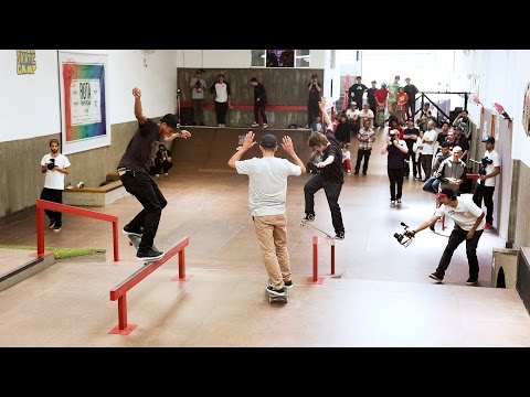 Nike SB Ruta Panamericana - São Paulo warm up session.