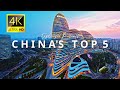 Top 5 Richest Cities in China 🇨🇳 in 4K ULTRA HD 60FPS Video by Drone