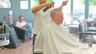 Asmr Barbershop From Long To Short Haircut Using Blade Number 5 Side And Back