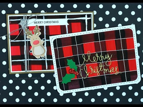 Christmas card making - Làm thiệp noel handmade #1