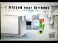 Youtube Thumbnail Sorry I missed your birthday