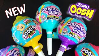 New Zuru Oosh Cotton Candy Cuties Series 2 New Glitter Sparkle Stretches Over 3000% In Size