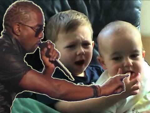 Kanye and Charlie Autotuned!