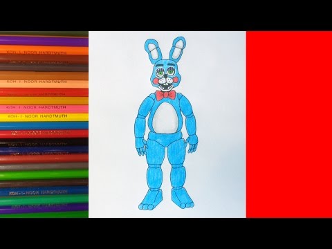 Как нарисовать бонни сломанного Как нарисовать бонни сломанного