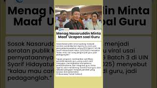 Sosok Nasaruddin Umar, Menteri Agama Viral, Kini Minta Maaf Pernyataan Soal Guru Viral