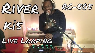 Leon Bridges || River || Live Vocal Looping || BOSS RC-505 || Ki5
