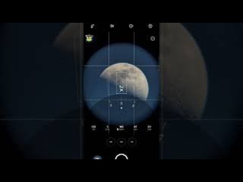 Moon Zooming With Mobile & Telescope | Half Moon | Full Video link in the description