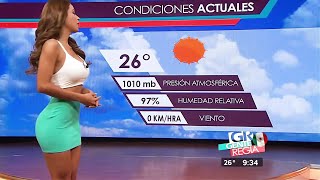 Weather Reporter Yanet Garcia Turn Around Compilation Hot
