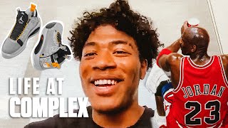 Rui Hachimura talks Michael Jordan "The Last Dance" Docu-series & His PE Sneakers! | #LIFEATCOMPLEX