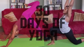 30 Days Yoga Challenge 7 Days Highlights 30 Days Of Yoga With Adriene