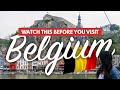 BELGIUM TRAVEL TIPS FOR FIRST TIMERS | 20+ Must-Knows Before Visiting Belgium + What NOT to Do!