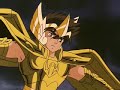 Seiya de sagitario vs Aioria de leo