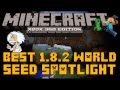 Minecraft (Xbox 360): SEED SPOTLIGHT - BEST WORLD EVER (Stronghold, Ravines, Mountains & Moar)