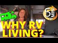 Why I Choose to Live in a Class C RV (not a Class A or Van): 5 Minute Video