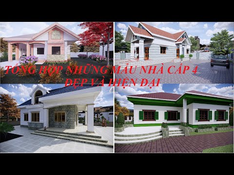 Tổng hợp những mẫu nhà cấp 4 đẹp nhất hiện nay