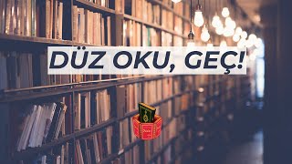 Düşünmeden Okuma Hatası Ve Fazla Sayfa Okuma Yarışması Rüştü Tafral