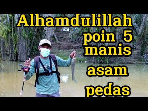 hampir bentrok di Spot MANCING