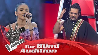Lashini Dias | Oba Dhutu E Mul Dine Blind Auditions |The Voice Teens Sri Lanka