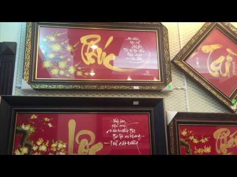Showroom tranh thư pháp Mỹ Nghệ Việt