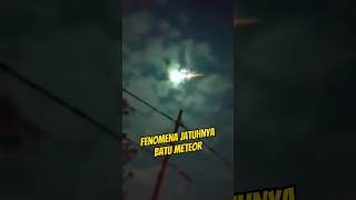 meteor jatuh di indonesia