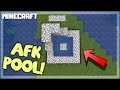 MINECRAFT | How to Make an AFK Pool! 1.15.2