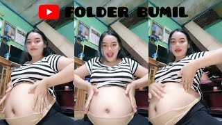 Bumil Cantik Live Spil Perut Mulus Part 2