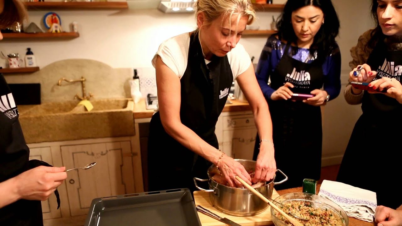 Мастер класс по кулинарии у юлии высоцкой Мастер класс по кулинарии у юлии высоцкой