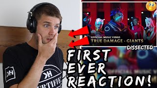 Rapper Reacts to TRUE DAMAGE FOR THE FIRST TIME!! | GIANTS (MUSIC )