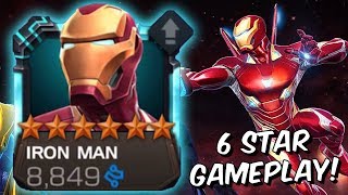 6 Star Iron Man (Infinity War) Level Up & Gameplay! - Marvel Contest of Champions