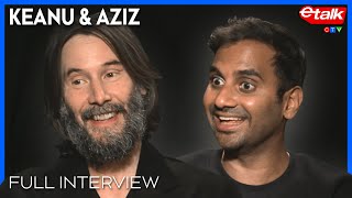 Aziz Ansari Tells Keanu Reeves Why Hes The Perfect Angel Good Fortune Interview