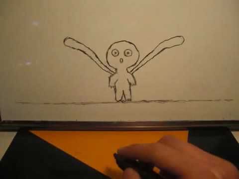 Прикол Смотреть Рисует супер! Мультик на бумаге! The Baby Monster`s Story new 2014 yoffy.ru