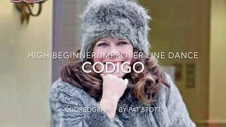CODIGO line dance demo, choreography by Pat Stott