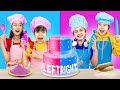 Left Or Right? Baby Doll & Friends Make Cake Challenge - Funny Stories About Baby Doll Family