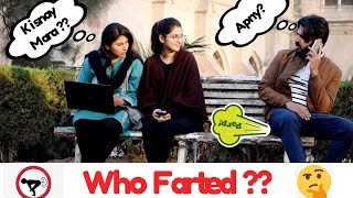 Farting On Girls Prank | GC University Lahore | Haris Awan