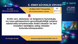 Hurbaşkanlığı Bilgi Ve İletişim Güvenliği Tedbirleri Genelgesi İlkeleri