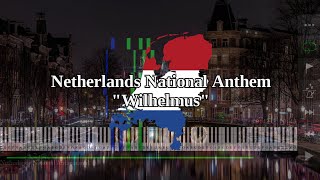 Netherlands National Anthem Wilhelmus - Piano