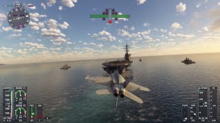 Top Gun Maverick Expansion Carrier Landing Challenge Microsoft Flight Simulator Xbox Series X