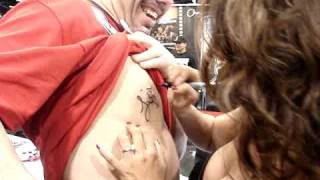 Lisa King signing Joker