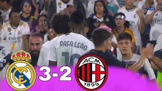 Real Madrid 3 Milan 2 Maç Özeti 🥶🔥Arda Güler İlk Maç