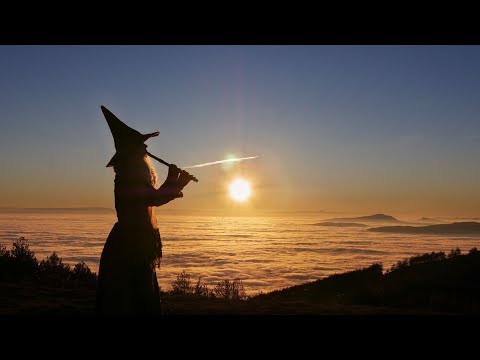 Priscilla Hernandez Flute and singing Improvisation over the clouds