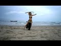 Michelle Vishnu Groove on the Beach * Sword Belly Dance