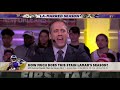 Stephen A. doesn’t hold back on criticizing Lamar Jackson | First Take