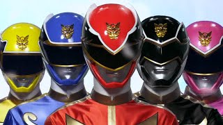 Tensou Sentai Goseiger Против Power Rangers Megaforce Henshinmorph