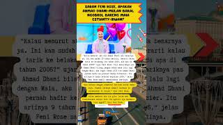 Saran Feni Rose, Apakah Ahmad Dhani-Mulan Bakal Ngobrol Bareng Maia Estianty-Irwan?