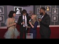 Gotye and Kimbra on Grammy Red Carpet - Grammy Awards 2013
