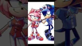 Sonic And Amyshadow And Rouge Kiss