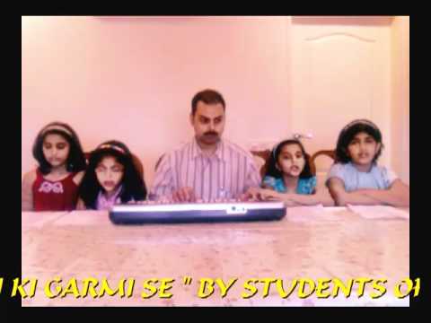 Suraj ki garmi se jalte hue tan ko by Students of jagganath...