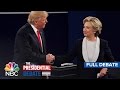 The Second Presidential Debate: Hillary Clinton And Donald Tr...