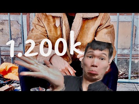 CKT | CHỢ ĐỒ CŨ | săn được áo khoác da lộn real tại chợ đồ cũ lớn nhất Hà ĐôngVIỆT NAM OLD MARKET