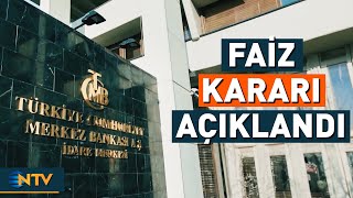 Merkez Bankası Faiz Kararını Açıkladı Ntv